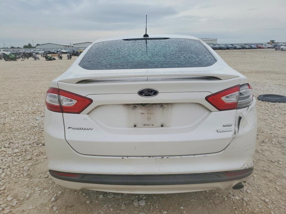 2013 Ford VIN 3FA6P0HR3DR137518 COPART salvage auction — REAR END, Tx - Salvage Vehicle Title, sold $1,550 on 2026-07-09 (photo 6)