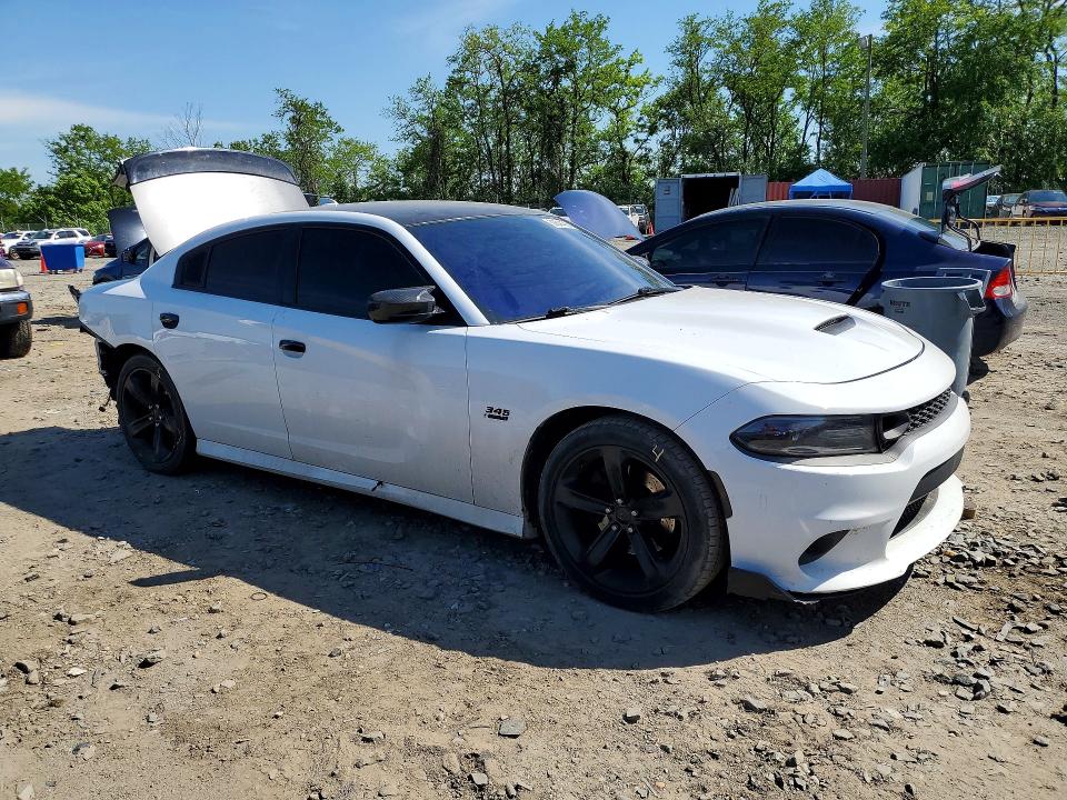 2021 Dodge Charger VIN 2C3CDXCT8MH517911 COPART salvage auction — REAR END, Md - Cert Of Salvage > 75% Damage, sold $8,300 on 2026-07-30 (photo 4)
