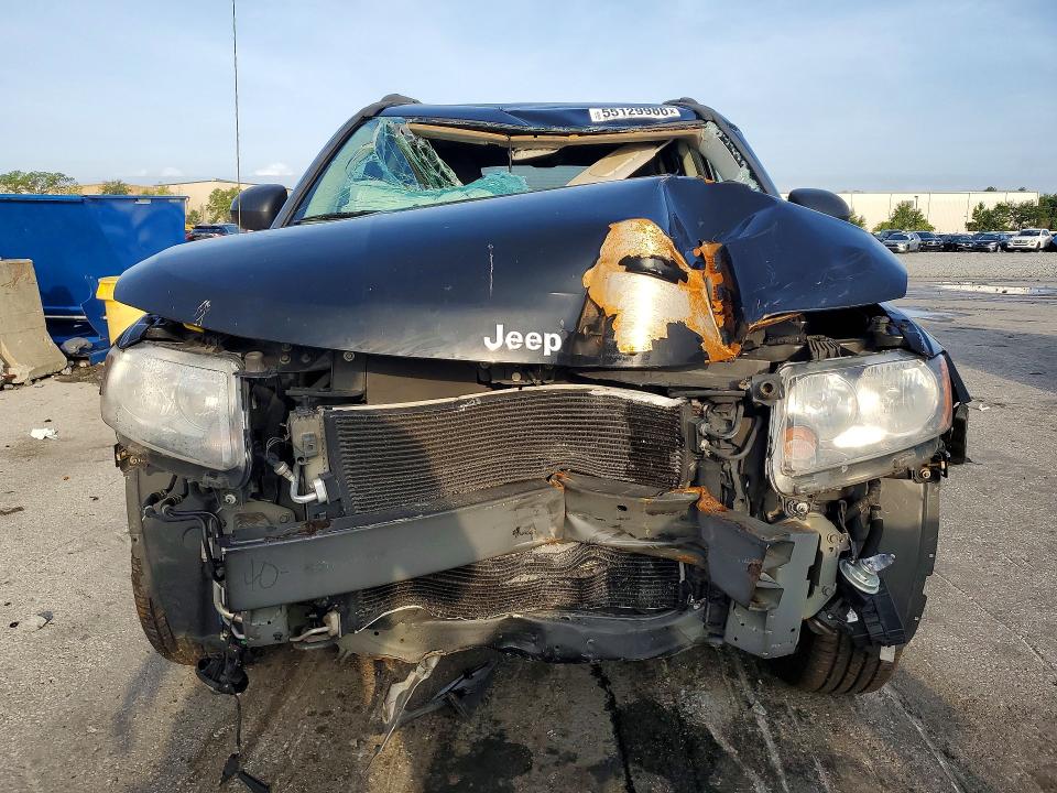 2017 Jeep VIN 1C4NJDBB4HD129422 COPART salvage auction — FRONT END, FL - CERT OF TITLE SLVG REBUILDABLE, sold $450 on 2026-07-02 (photo 5)