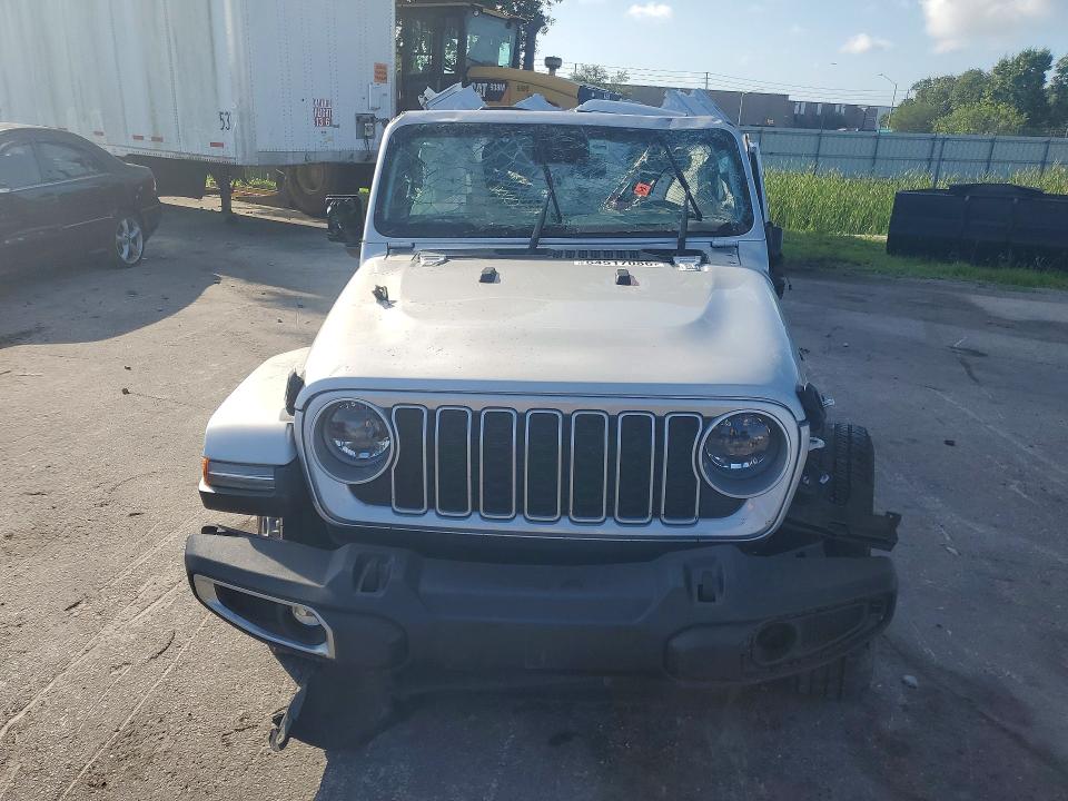 2024 Jeep Wrangler / VIN 1C4PJXEG3RW302502 COPART salvage auction — ROLLOVER, Fl - Cert Of Title Slvg Rebuildable, sold $7,200 on 2026-07-02 (photo 5)