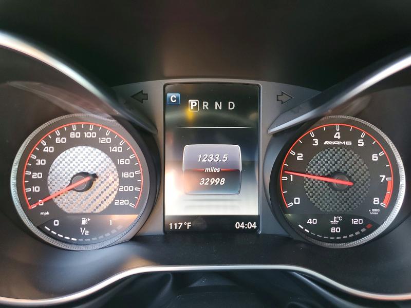 2016 Mercedes-benz AMG GT VIN WDDYJ7JAXGA008097 COPART salvage auction — REAR END, Salvage Title, sold $15,200 on 2026-08-17 (photo 9)