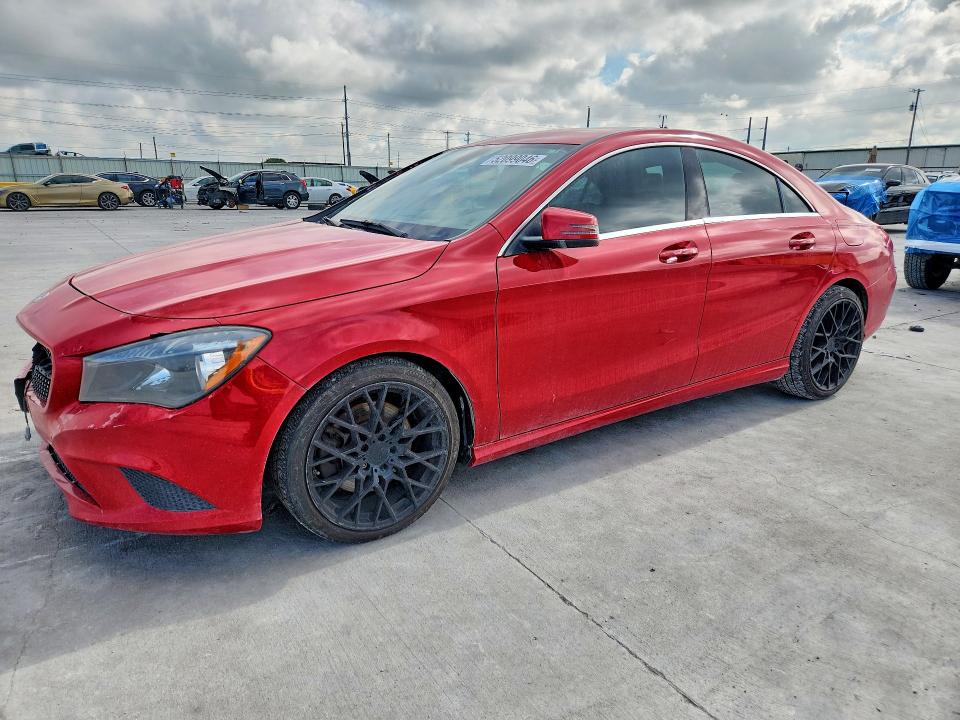 2016 Mercedes-benz Cla-klasse VIN WDDSJ4EB9GN362693 COPART salvage auction — FRONT END, Tx - Certificate Of Title, sold $1,250 on 2026-08-11 (photo 1)