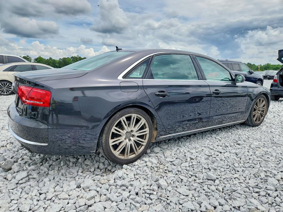 2014 Audi A8 VIN WAURGAFD5EN002384 COPART salvage auction — FRONT END, Ga - Cert Of Title-Salvage, sold $1,950 on 2026-07-16 (photo 3)