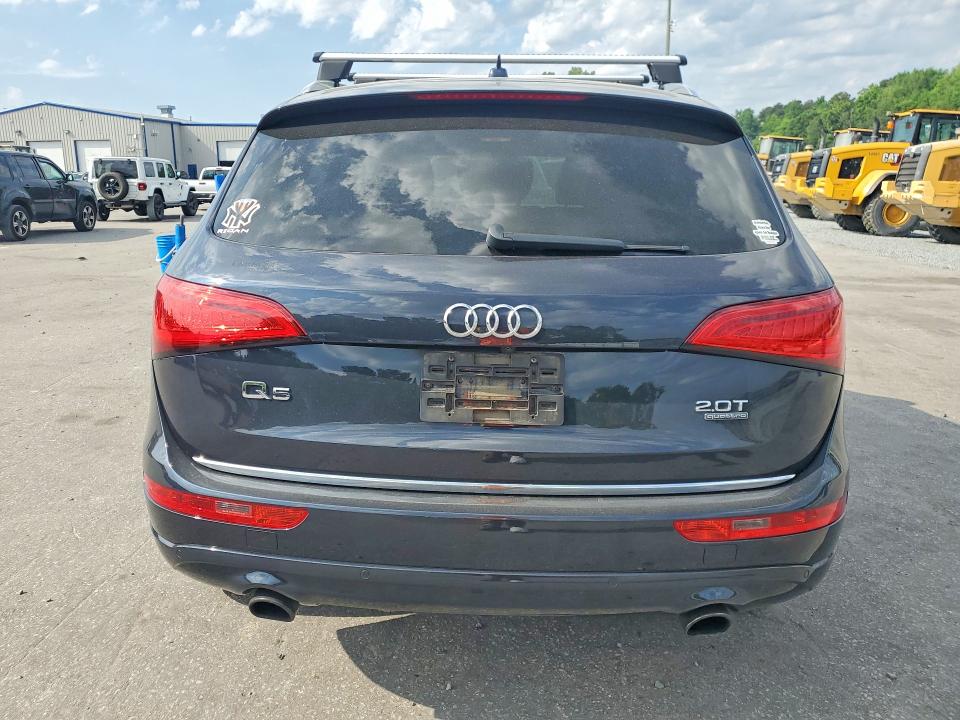 2016 Audi VIN WA1L2AFP9GA122422 COPART salvage auction — FRONT END, Nc - Salvage Certificate Of Title, sold $3,750 on 2026-07-28 (photo 6)
