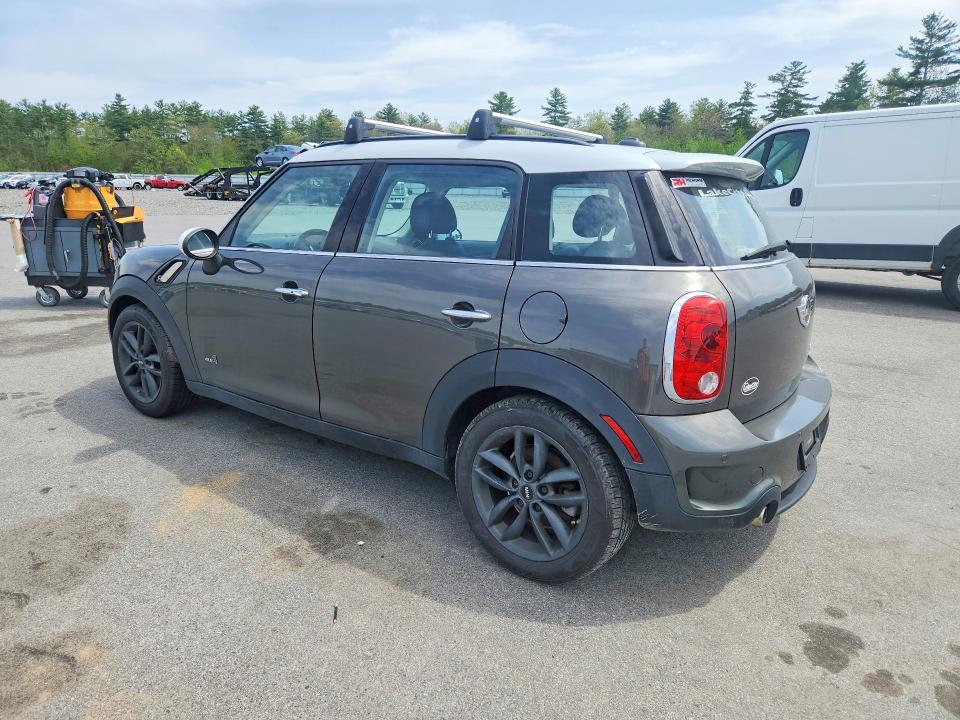 2013 Mini Cooper VIN WMWZC5C52DWP32360 COPART salvage auction — MECHANICAL, Me - Certificate Of Title (P), sold $800 on 2026-07-29 (photo 2)