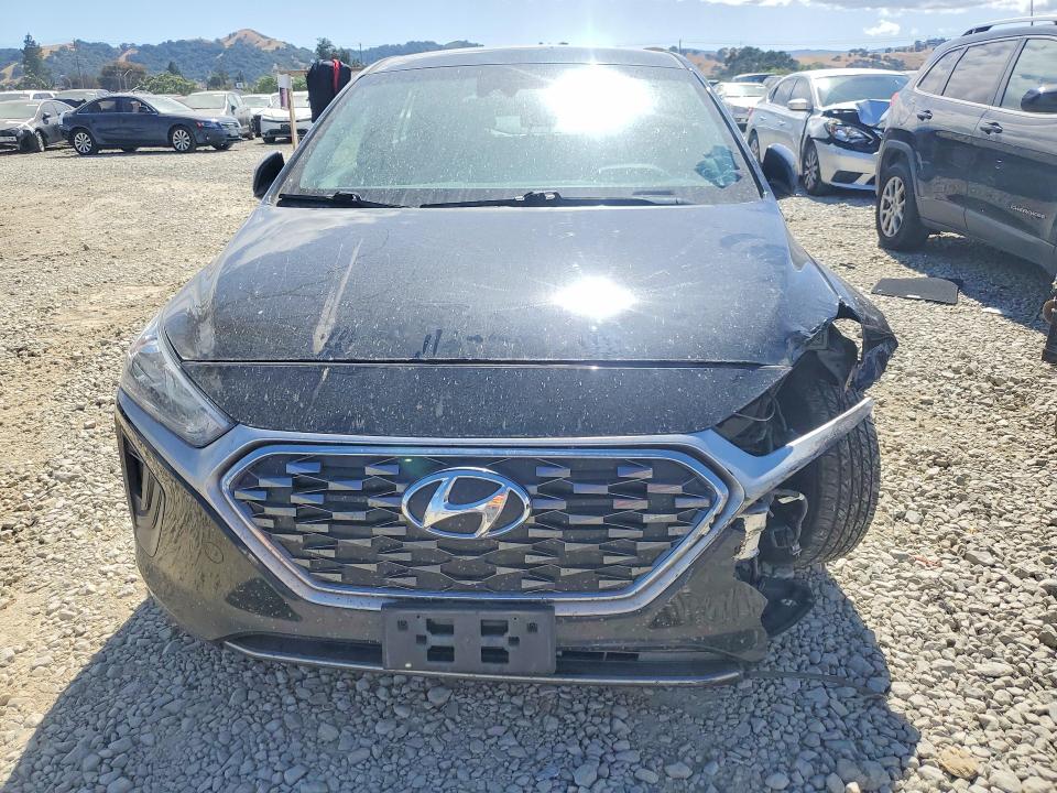 2021 Hyundai Ioniq VIN KMHC65LC5MU245840 COPART salvage auction — FRONT END, Mo - Junking Certificate (P), sold $3,850 on 2026-07-07 (photo 5)
