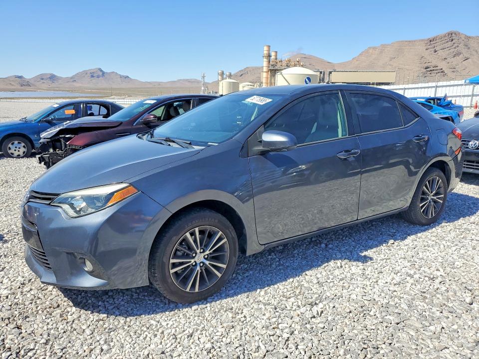 2016 Toyota Corolla VIN 5YFBURHE2GP557428 COPART salvage auction — REAR END, Id - Salvage Certificate Of Title, sold $3,600 on 2026-07-29 (photo 1)