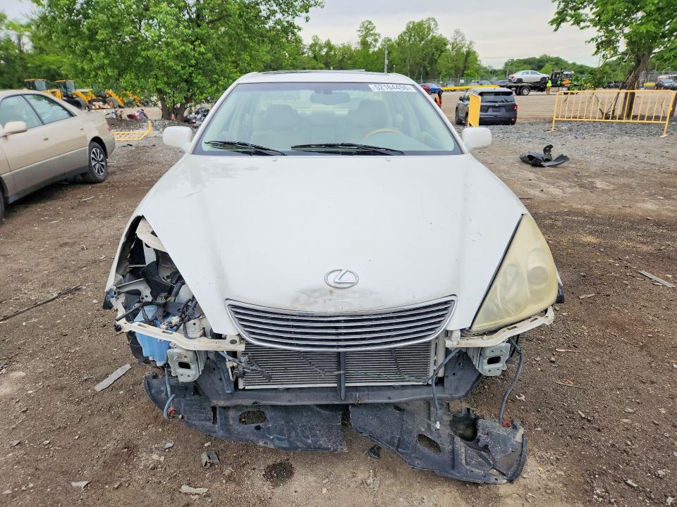 2006 Lexus ES VIN JTHBA30G265151257 COPART salvage auction — FRONT END, Md - Cert Of Salvage > 75% Damage, sold $125 on 2026-07-21 (photo 5)