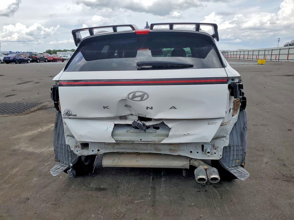 2024 Hyundai VIN KM8HA3A31RU124113 COPART salvage auction — REAR END, Fl - Certificate Of Destruction, sold $6,400 on 2026-07-08 (photo 6)