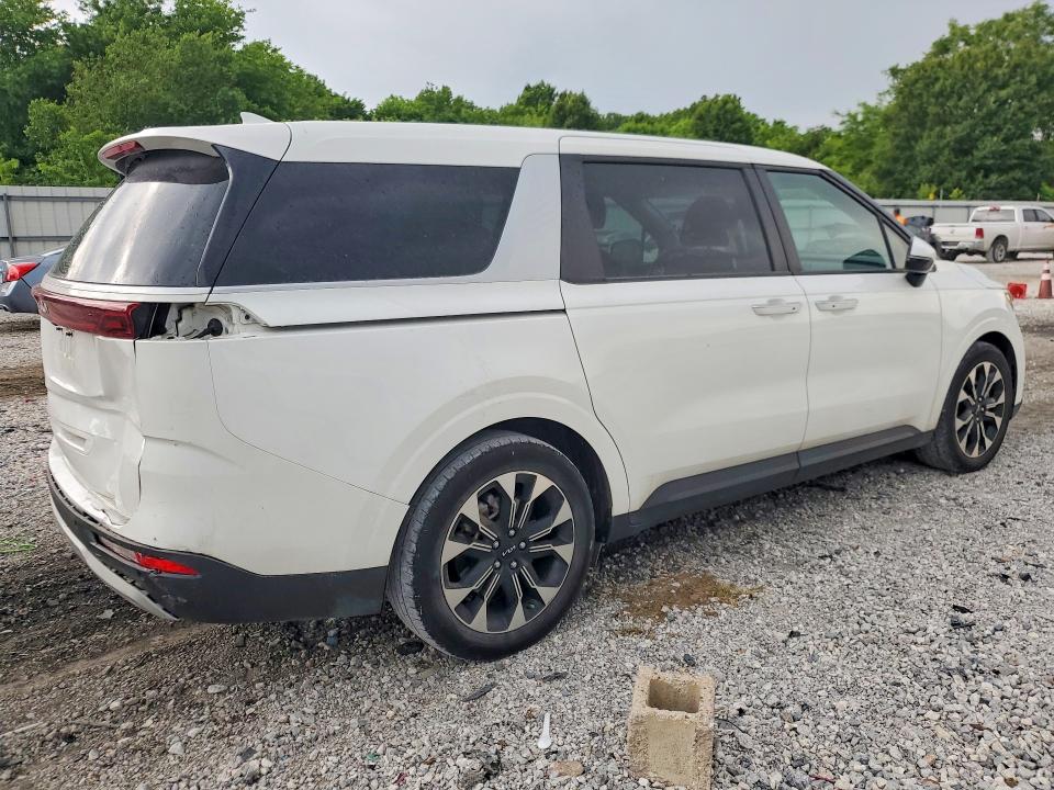 2024 Kia Carnival VIN KNDNC5H30R6450735 COPART salvage auction — REAR END, Ar - Cert Of Title-Salvage, sold $5,600 on 2026-07-27 (photo 3)