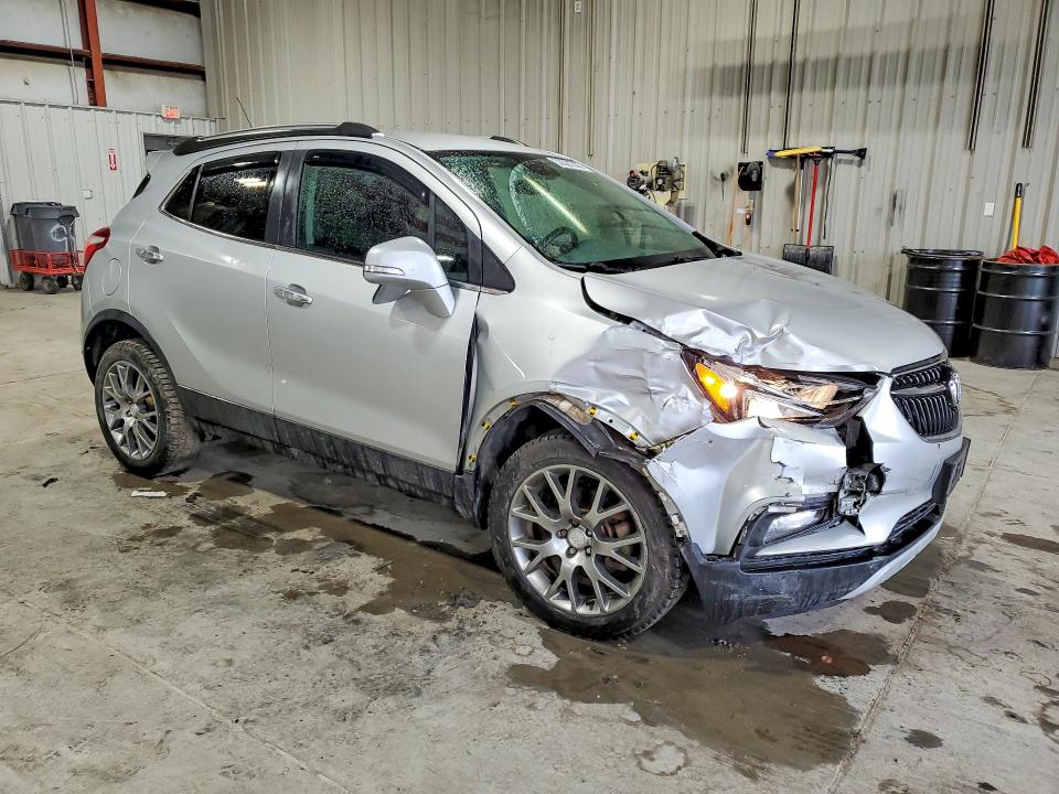2018 Buick Encore VIN KL4CJ2SB8JB542385 COPART salvage auction — FRONT END, Ny - Mv-907A Salvage Certificate, sold $525 on 2026-07-22 (photo 4)