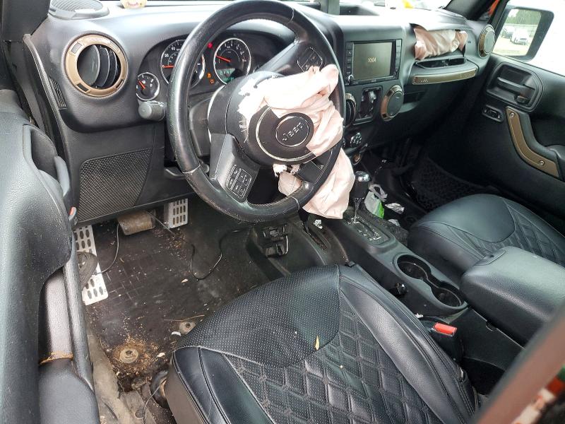 2017 Jeep Wrangler / VIN 1C4BJWEG1HL558478 COPART salvage auction — FRONT END, Al - Cert Of Title-Salvage Title, sold $7,100 on 2026-07-09 (photo 8)