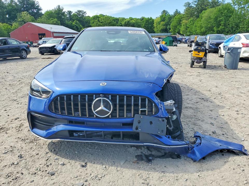2023 Mercedes-benz C-klasse VIN W1KAF8HB3PR075620 COPART salvage auction — FRONT END, Ma - Cert Of Title-Salvage, sold $23,000 on 2026-08-20 (photo 5)