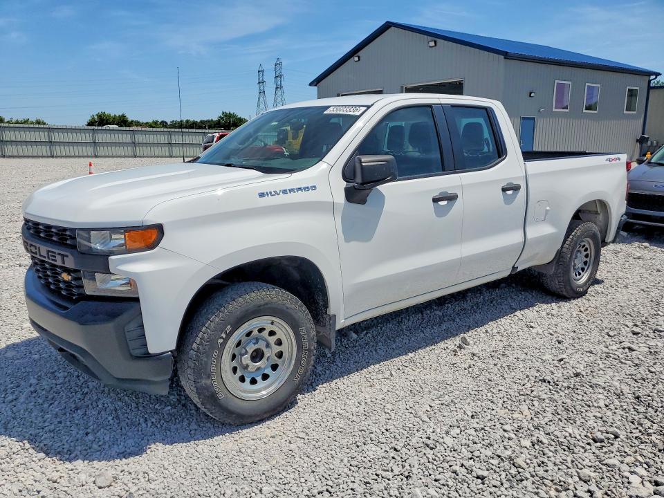 2019 Chevrolet Silverado VIN 1GCRYAEH0KZ225182 COPART salvage auction — FRONT END, Oh - Cert Of Title-Salvage, sold $5,600 on 2026-07-02 (photo 1)