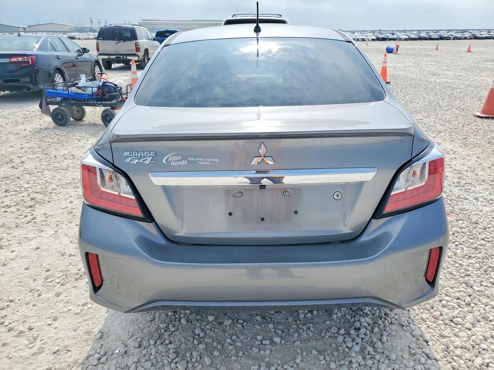 2021 Mitsubishi Mirage VIN ML32FUFJ6MHF01826 COPART salvage auction — SIDE, Tx - Salvage Vehicle Title, sold $2,550 on 2026-07-16 (photo 6)