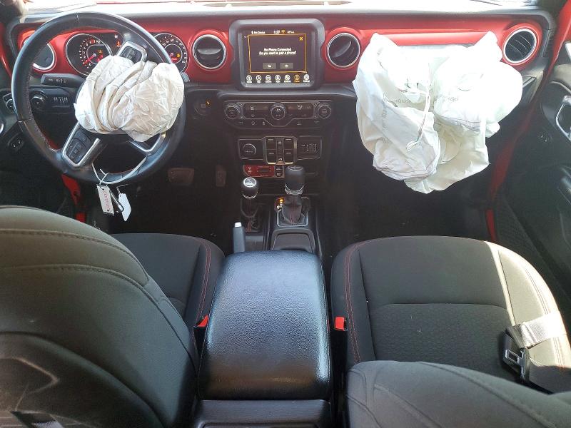 2022 Jeep Wrangler unlimited VIN 1C4HJXFN5NW129576 COPART salvage auction — FRONT END, CA - SALVAGE CERTIFICATE, sold $13,600 on 2026-07-27 (photo 8)