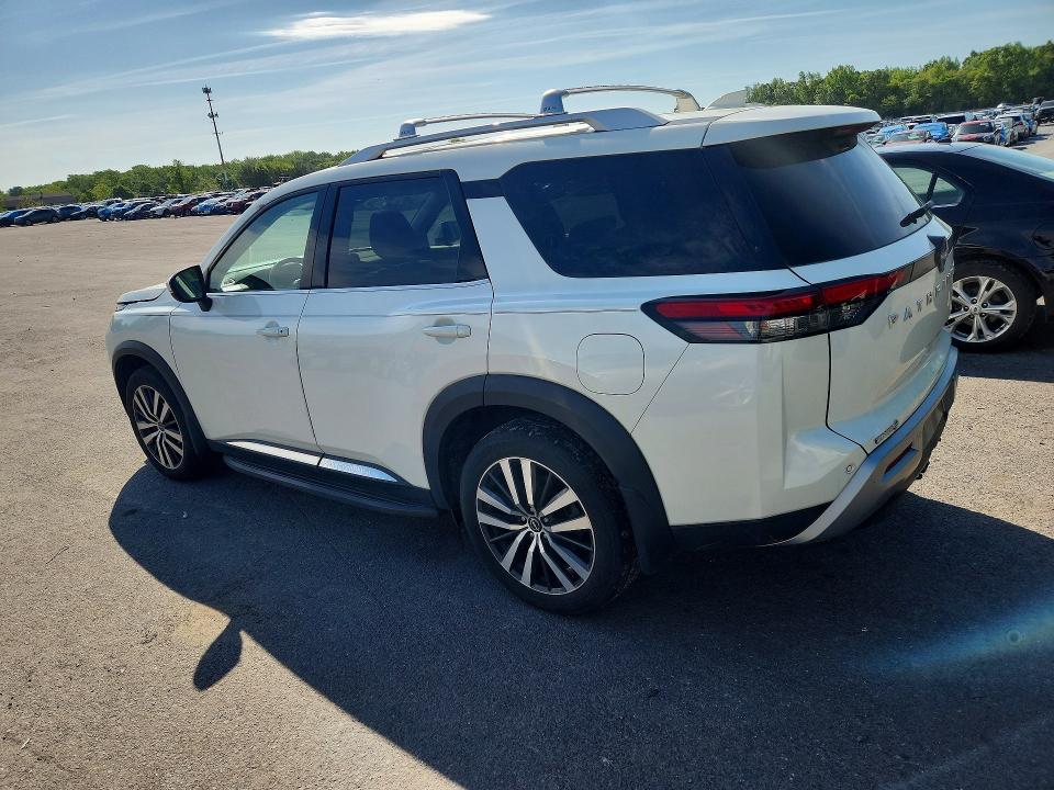 2022 Nissan Pathfinder VIN 5N1DR3DJ2NC255973 COPART salvage auction — FRONT END, Nj - Cert Of Title-Salvage, sold $15,500 on 2026-07-28 (photo 2)