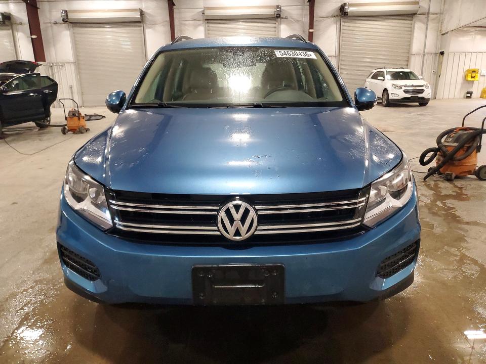 2017 Volkswagen Tiguan VIN WVGBV7AXXHK024090 COPART salvage auction — REAR END, Mn - Cert Of Title-Salvage, sold $1,800 on 2026-07-13 (photo 5)