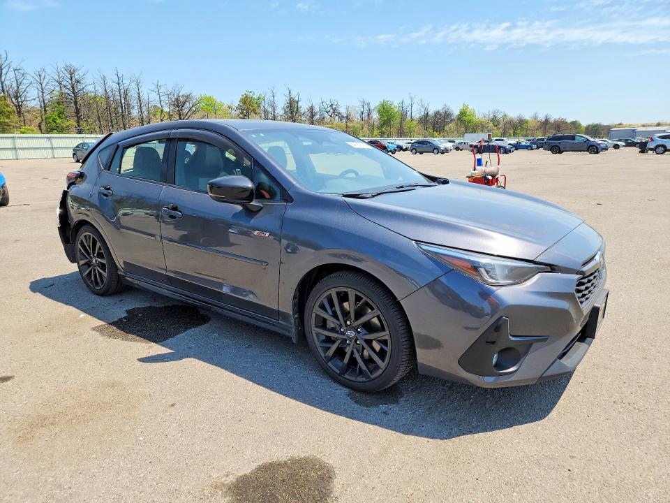 2024 Subaru Impreza VIN JF1GUHJC8R8852241 COPART salvage auction — REAR END, Ny - Mv-907A Salvage Certificate, sold $3,700 on 2026-07-13 (photo 4)