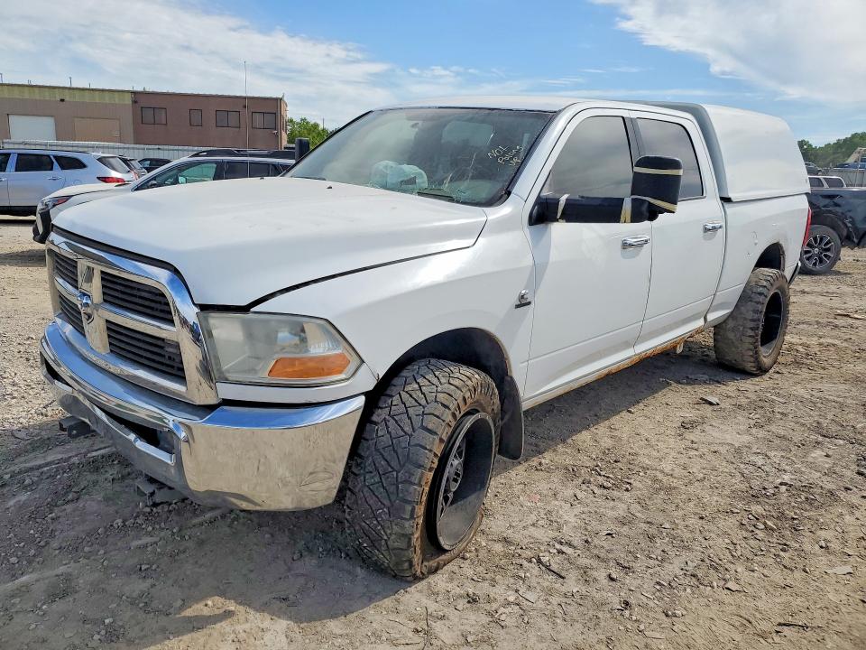 2010 Dodge Ram 2500 VIN 3D7UT2CL2AG114692 COPART salvage auction — VANDALISM, Mo - Salvage Certificate Of Title, sold $1,900 on 2026-07-09 (photo 1)
