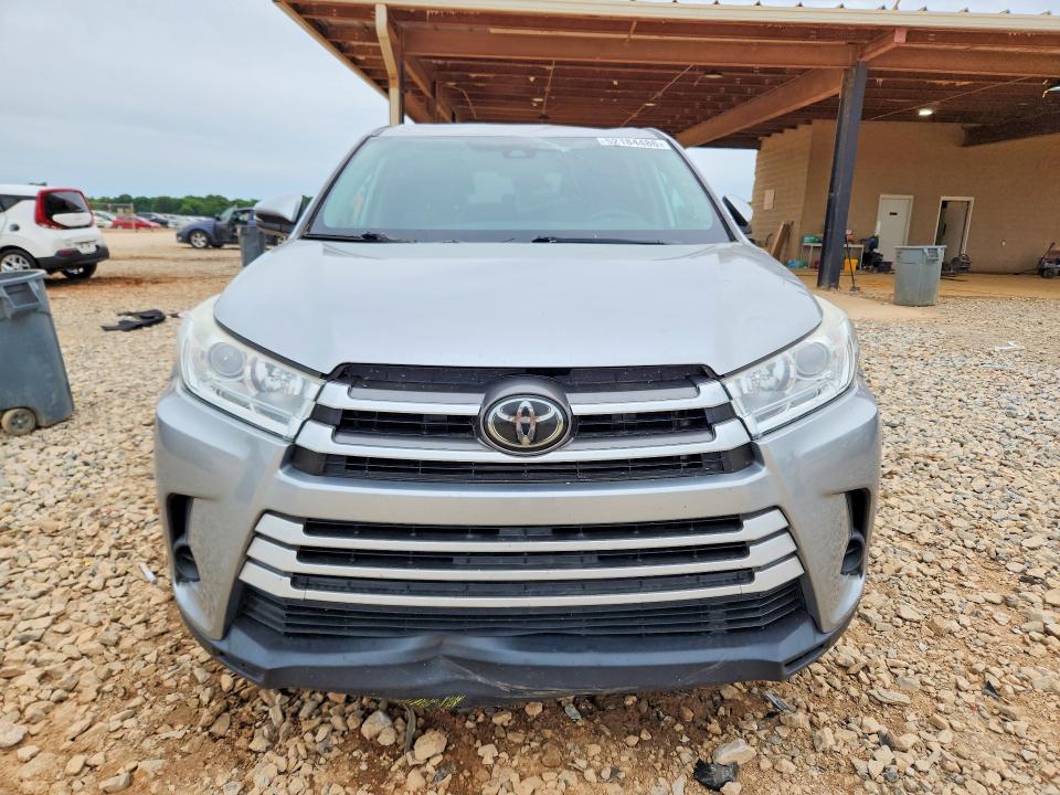 2019 Toyota Highlander VIN 5TDZARFH7KS057706 COPART salvage auction — FRONT END, AL - CERT OF TITLE-SALVAGE TITLE, sold $8,200 on 2026-07-08 (photo 5)