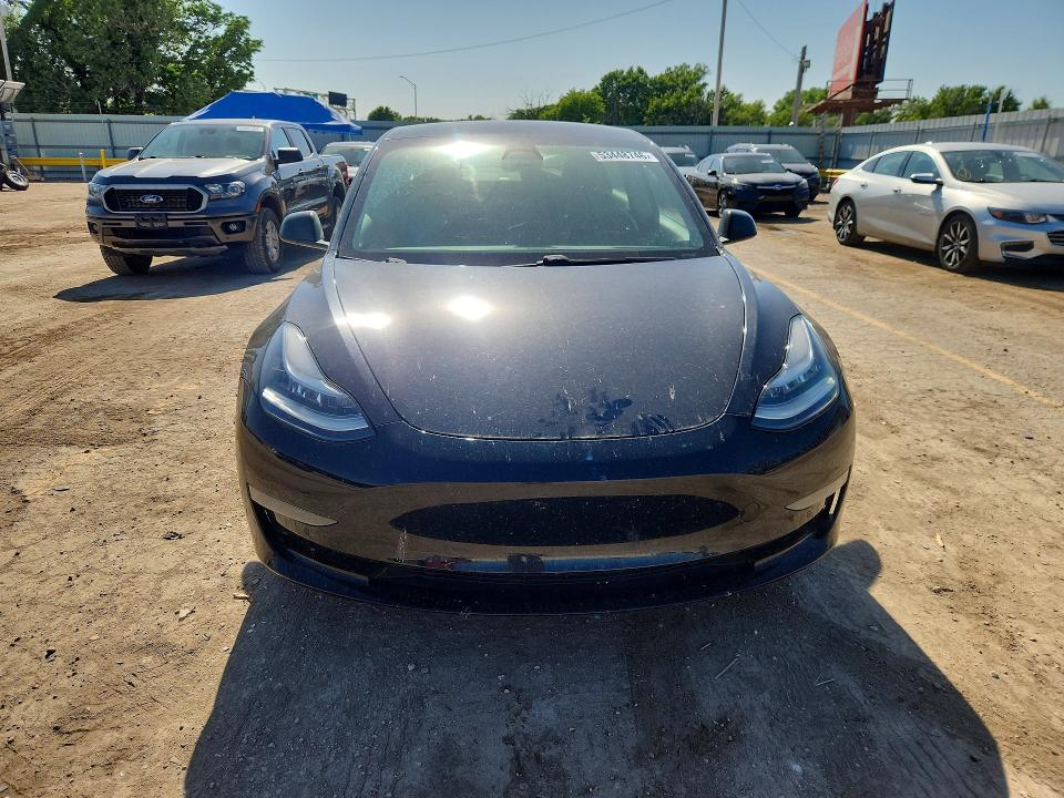 2018 Tesla VIN 5YJ3E1EB1JF183846 COPART salvage auction — REAR END, Ks - Cert Of Title-Salvage, sold $200 on 2026-07-22 (photo 5)