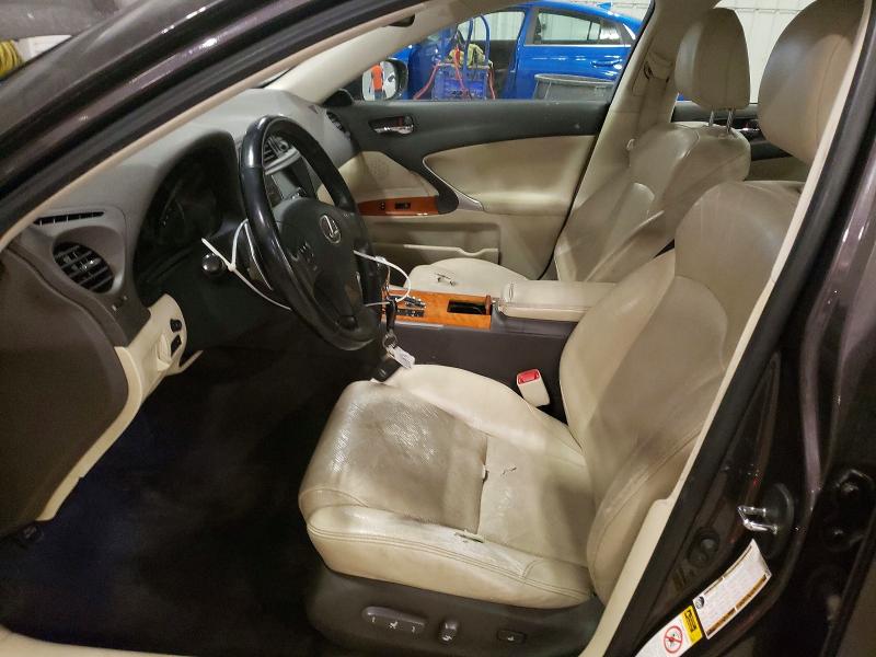2009 Lexus Is 250 VIN JTHCK262092032278 COPART salvage auction — FRONT END, Mn - Cert Of Title-Prior Salvage, sold $1,950 on 2026-07-14 (photo 7)