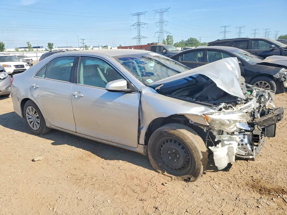 2014 Toyota Camry VIN 4T1BF1FK1EU356295 COPART salvage auction — FRONT END, Il - Salvage Certificate, sold $925 on 2026-07-09 (photo 4)
