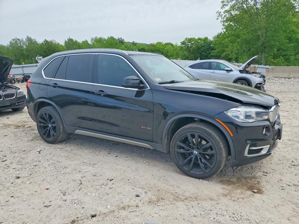2018 BMW X5 VIN 5UXKR0C5XJL074272 COPART salvage auction — FRONT END, Ma - Cert Of Title-Salvage, sold $5,200 on 2026-07-22 (photo 4)