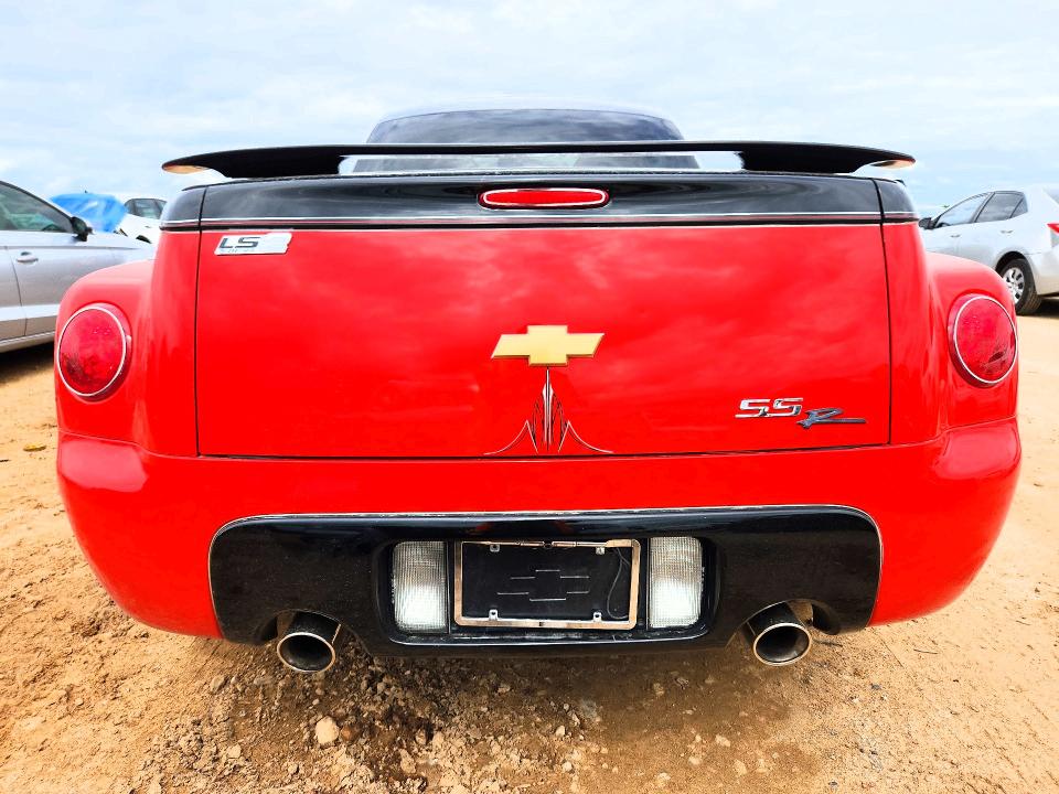 2006 Chevrolet Ssr VIN 1GCES14H16B122420 COPART salvage auction — HAIL, Tx - Certificate Of Title, sold $16,100 on 2026-07-16 (photo 6)