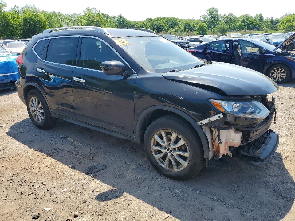 2017 Nissan Rogue VIN JN8AT2MVXHW280780 COPART salvage auction — FRONT END, Pa - Certificate Of Salvage, sold $2,150 on 2026-07-13 (photo 4)