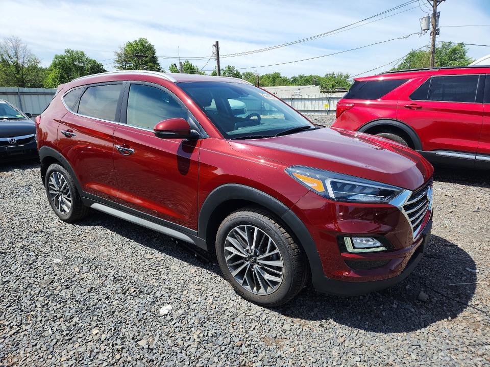 2019 Hyundai Tucson VIN KM8J3CAL1KU978309 COPART salvage auction — REAR END, Nj - Cert Of Title-Salvage, sold $4,850 on 2026-07-07 (photo 4)