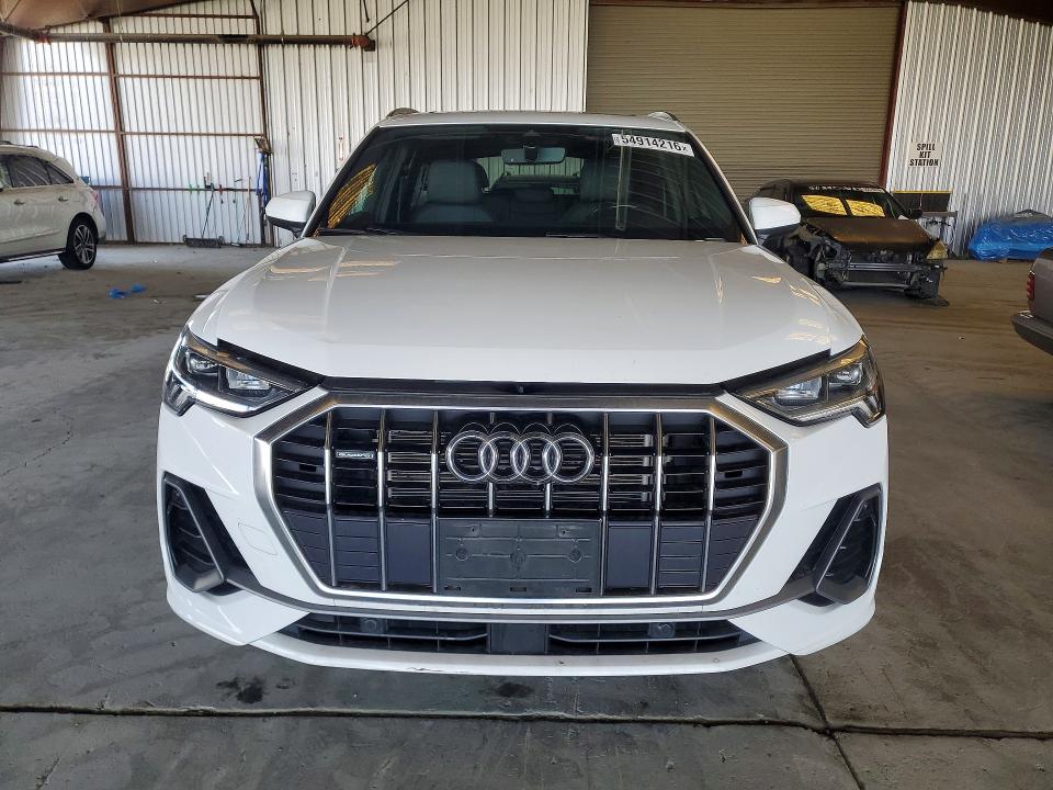 2024 Audi Q3 VIN WA1DECF34R1054232 COPART salvage auction — REAR END, Ca - Salvage Certificate, sold $7,800 on 2026-07-30 (photo 5)