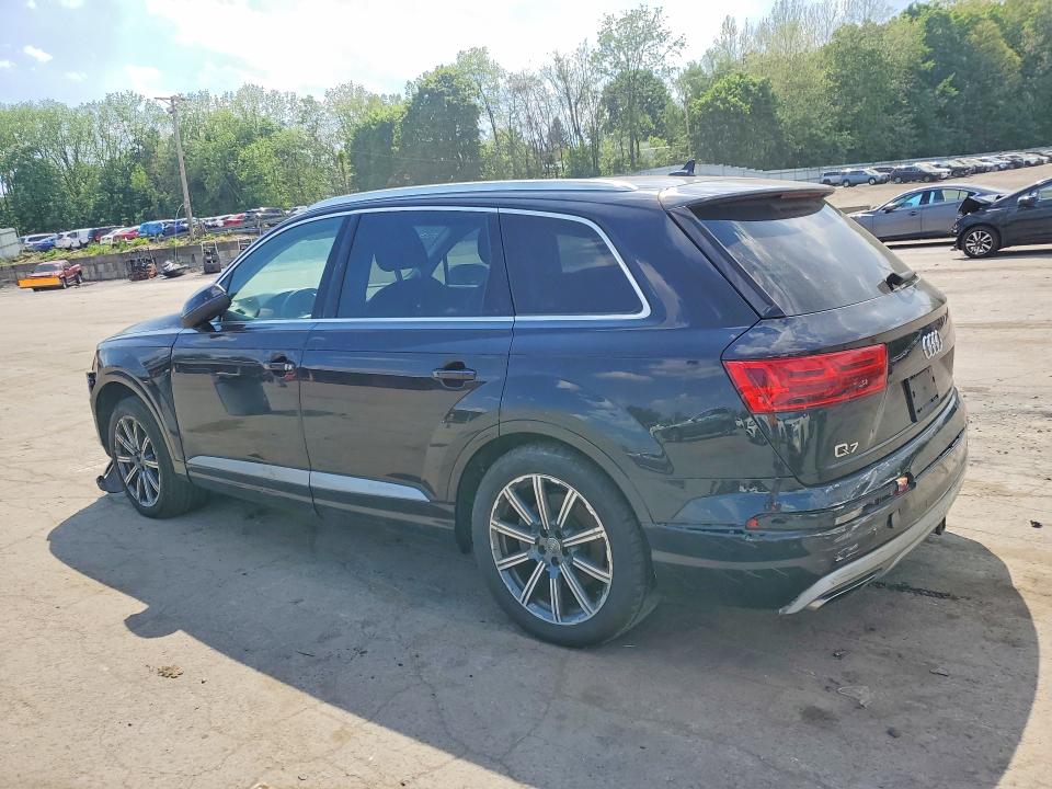 2017 Audi Q7 VIN WA1LAAF7XHD003023 COPART salvage auction — FRONT END, Ny - Certificate Of Title, sold $2,800 on 2026-07-14 (photo 2)