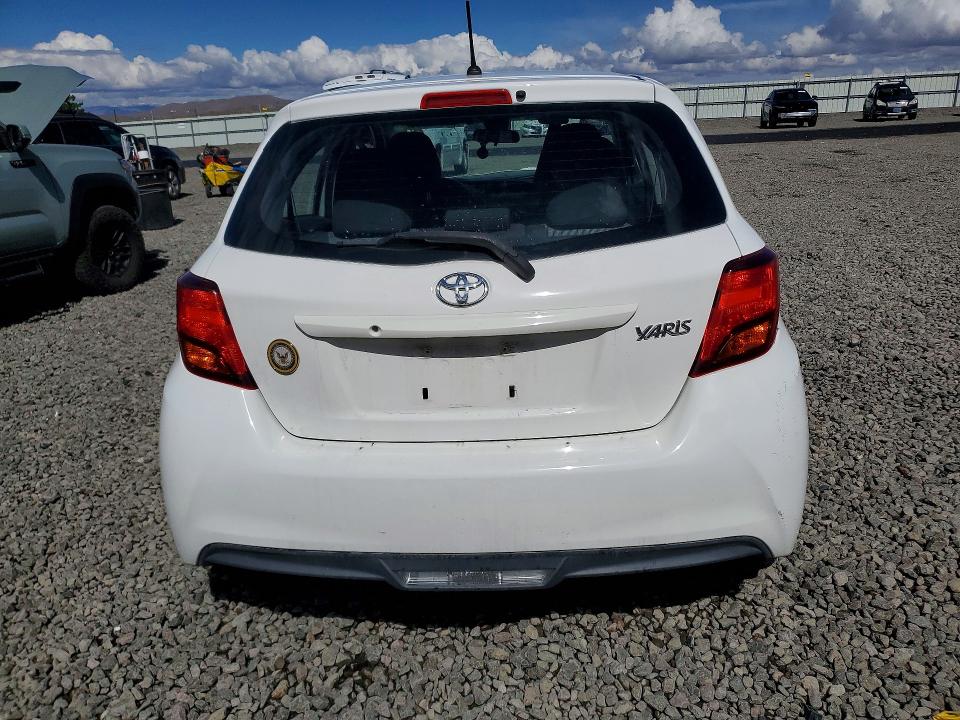 2017 Toyota Yaris VIN VNKKTUD3XHA079833 COPART salvage auction — FRONT END, Nv - Salvage Title, sold $700 on 2026-07-30 (photo 6)