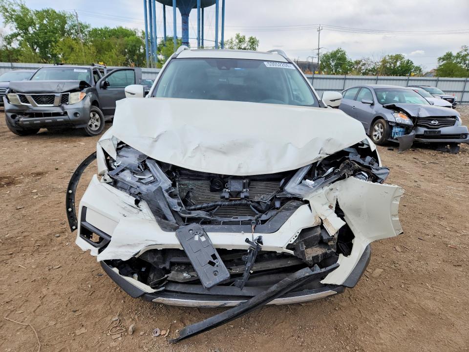 2018 Nissan Rogue VIN JN8AT2MV0JW324677 COPART salvage auction — FRONT END, IL - SALVAGE CERTIFICATE, sold $4,400 on 2026-07-08 (photo 5)