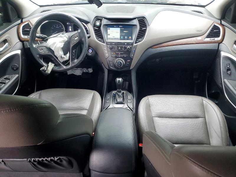2017 Hyundai Santa fe VIN KM8SRDHF2HU202076 COPART salvage auction — FRONT END, Id - Salvage Certificate Of Title, sold $200 on 2026-07-28 (photo 8)