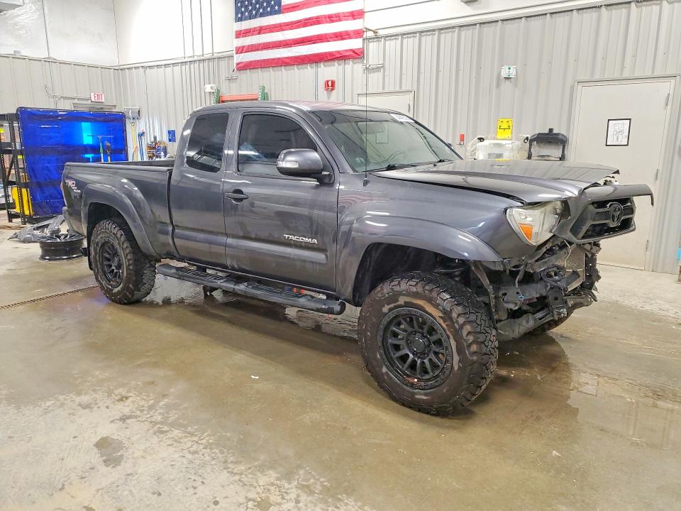 2010 Toyota Tacoma VIN 5TEUU4EN1AZ727165 COPART salvage auction — FRONT END, Wy - Certificate Of Title, sold $3,350 on 2026-07-22 (photo 4)