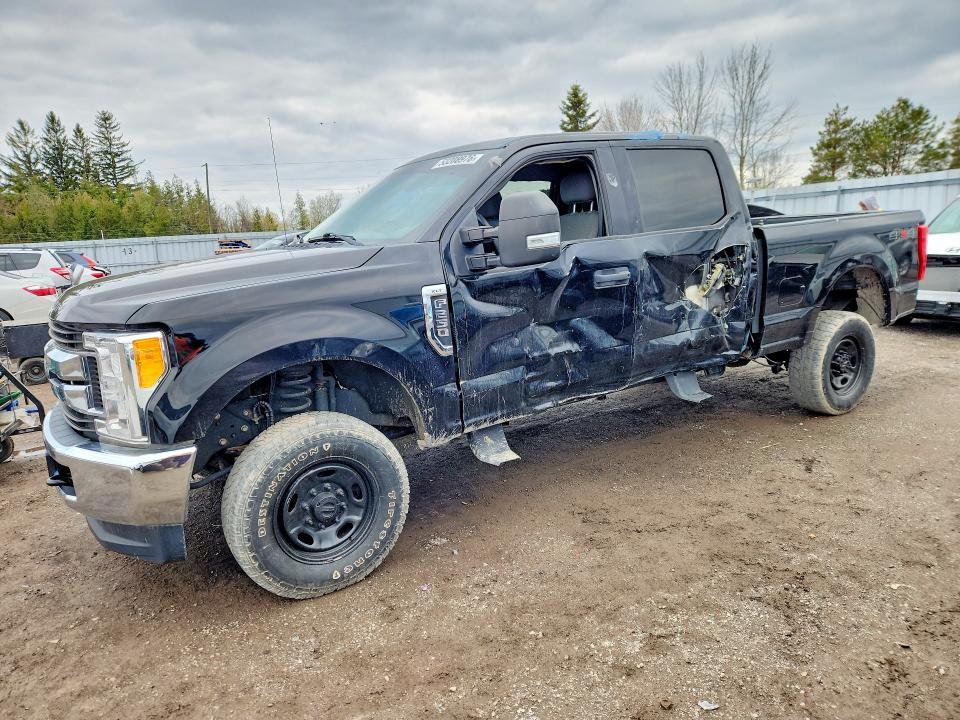 2017 Ford F-250 super duty VIN 1FT7W2B65HED88416 COPART salvage auction — REAR END, ON - PERMIT SALVAGE, sold $4,250 on 2026-07-09 (photo 1)