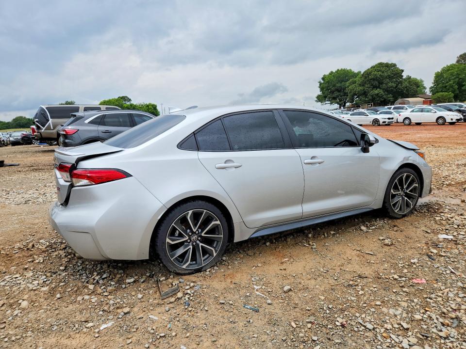 2022 Toyota Corolla VIN 5YFM4MCE3NP134180 COPART salvage auction — REAR END, Al - Cert Of Title-Salvage Title, sold $3,450 on 2026-07-29 (photo 3)