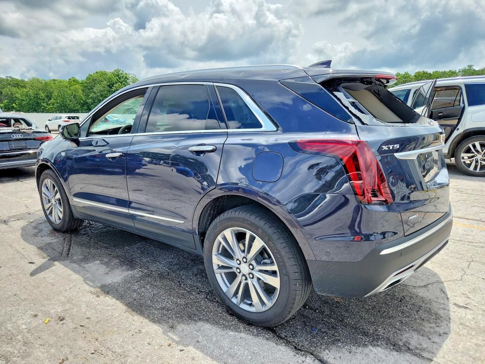 2025 Cadillac Xt5 VIN 1GYKNDR49SZ148454 COPART salvage auction — HAIL, Mo - Salvage Certificate Of Title, sold $7,300 on 2026-07-29 (photo 2)