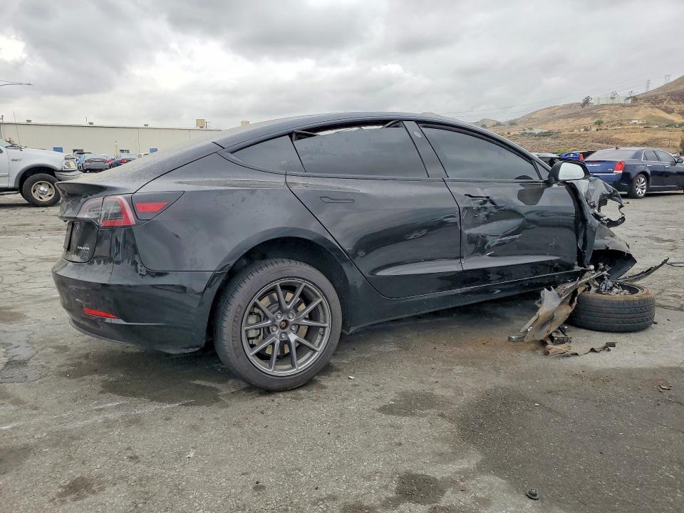 2022 Tesla Model 3 VIN 5YJ3E1EB2NF207755 COPART salvage auction — FRONT END, Ca - Salvage Certificate, sold $2,500 on 2026-07-02 (photo 3)