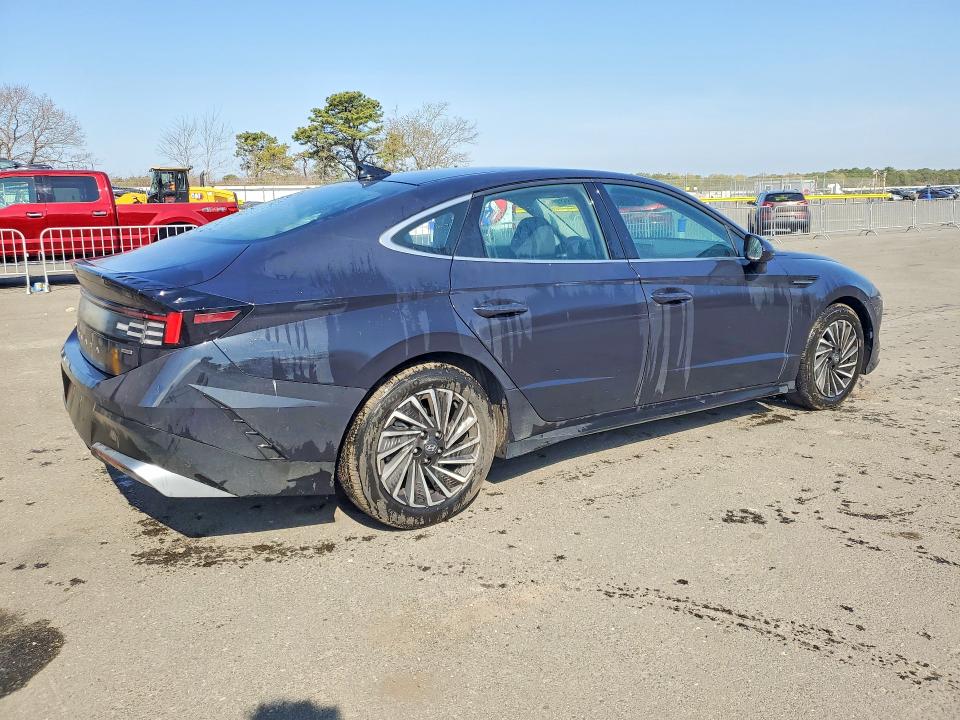 2024 Hyundai Sonata hybrid VIN KMHL34JJ8RA095767 COPART salvage auction — SIDE, Ca - Certificate Of Title, sold $100 on 2026-07-28 (photo 3)