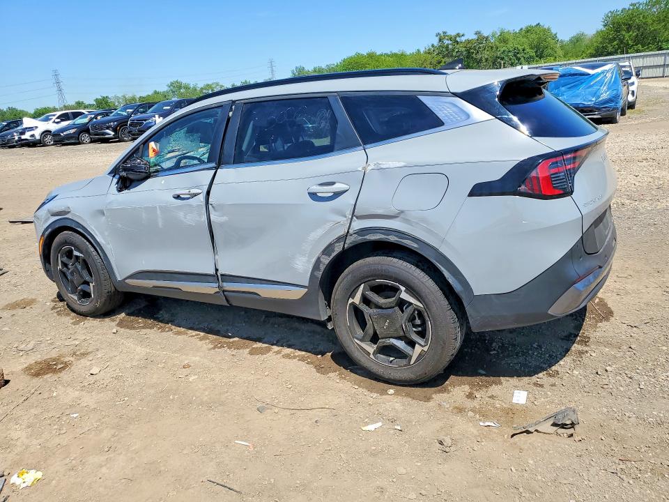2026 Kia Sportage VIN 5XYK33DF5TG348147 COPART salvage auction — ROLLOVER, Il - Salvage Certificate, sold $8,500 on 2026-07-10 (photo 2)