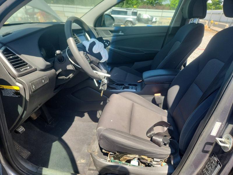 2017 Hyundai Tucson VIN KM8J3CA42HU296718 COPART salvage auction — FRONT END, Sc - Cert Of Title-Salvage, sold $2,200 on 2026-07-06 (photo 7)