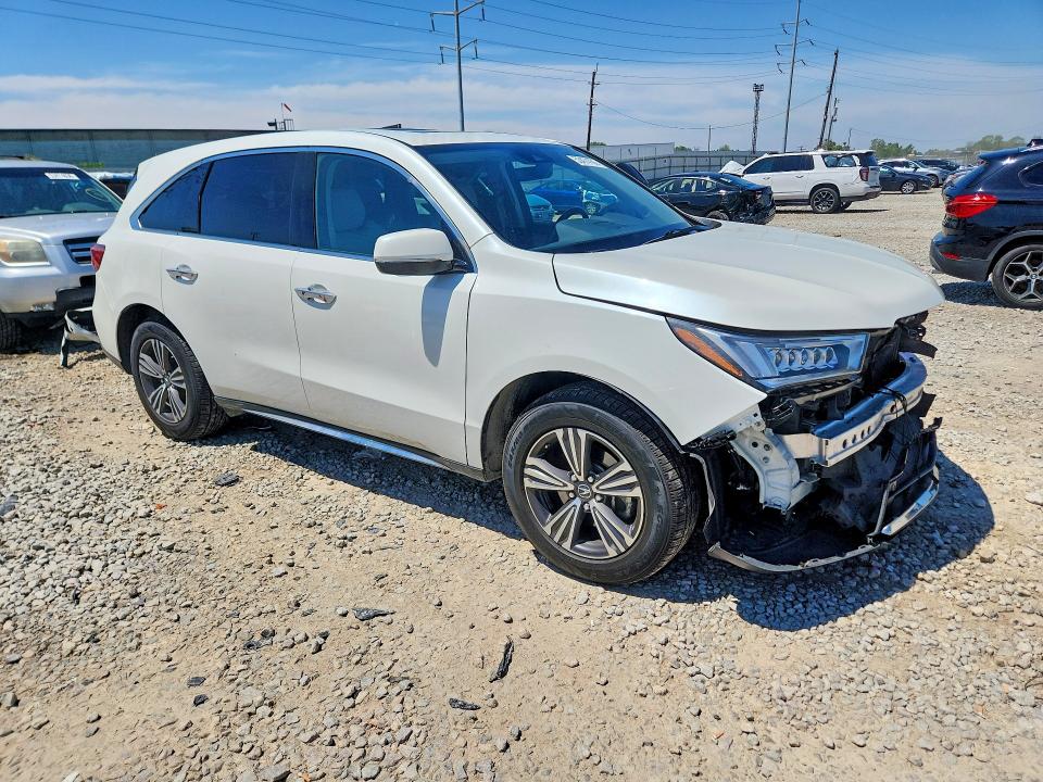 2018 Acura Mdx VIN 5J8YD4H38JL029454 COPART salvage auction — FRONT END, Oh - Cert Of Title-Salvage, sold $6,200 on 2026-07-02 (photo 4)
