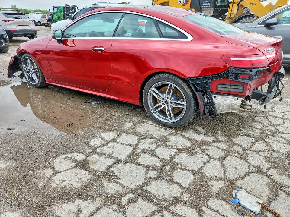 2018 Mercedes-benz E-klasse VIN WDD1J6FB3JF015755 COPART salvage auction — REAR END, Wv - Salvage Certificate, sold $5,300 on 2026-07-17 (photo 2)