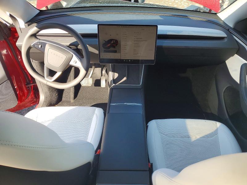 2026 Tesla Model y VIN 7SAYGDEE9TF403610 COPART salvage auction — FRONT END, MI - CERTIFICATE OF TITLE, sold $19,500 on 2026-07-31 (photo 8)