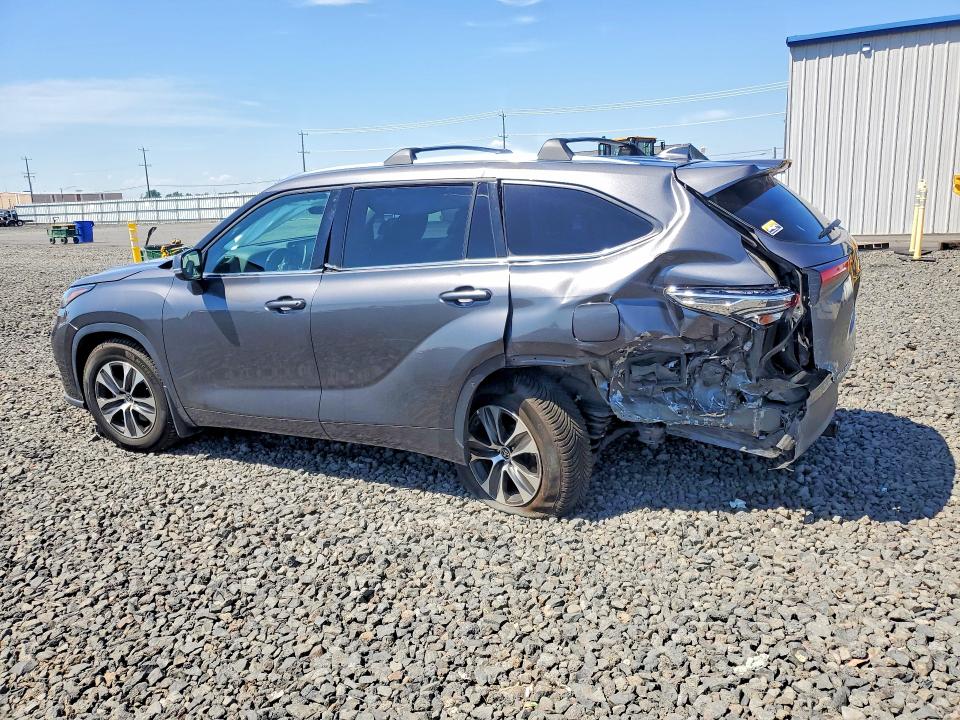 2021 Toyota Highlander VIN 5TDGZRBH7MS544431 COPART salvage auction — REAR END, Wa - Bill Of Sale, sold $9,100 on 2026-07-08 (photo 2)