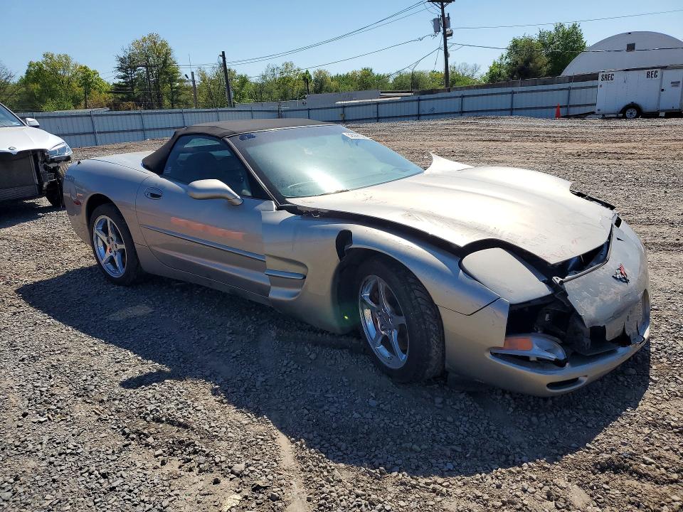 1999 Chevrolet Corvette VIN 1G1YY32G3X5116483 COPART salvage auction — FRONT END, Il - Salvage Certificate (P), sold $6,500 on 2026-07-09 (photo 4)